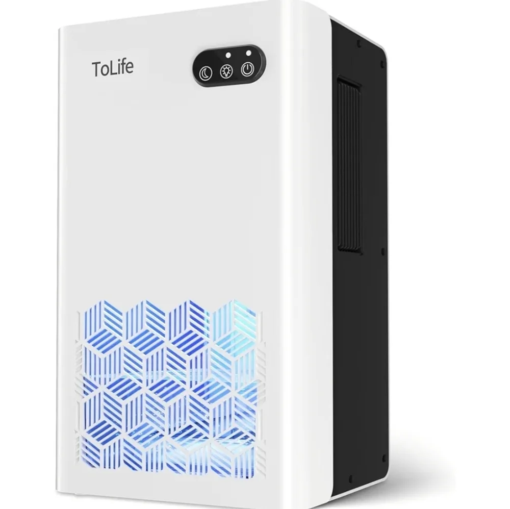 ToLife Dehumidifier for Home, 1000 sq.ft Dehumidifiers for Basement Bedroom Bath - Picture 1 of 7